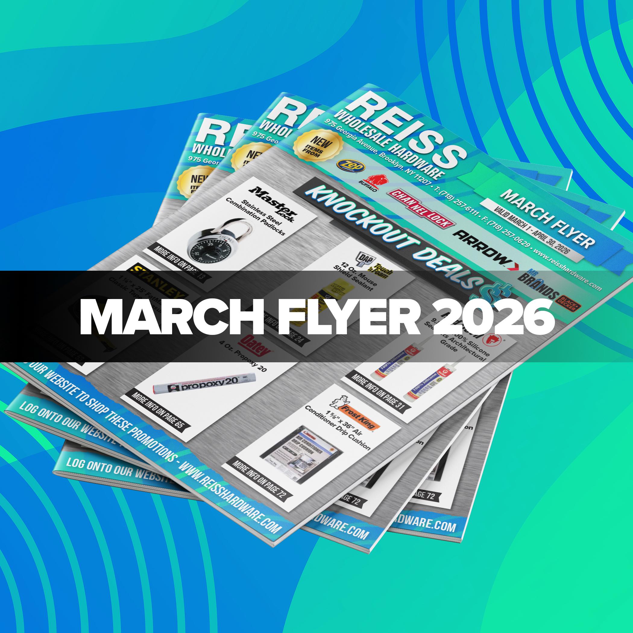 March 2026 Flyer